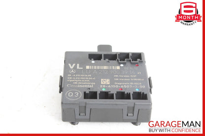 08-18 Mercedes SLK250 C250 CLS550 E350 Front Left Side Door Control Module Unit
