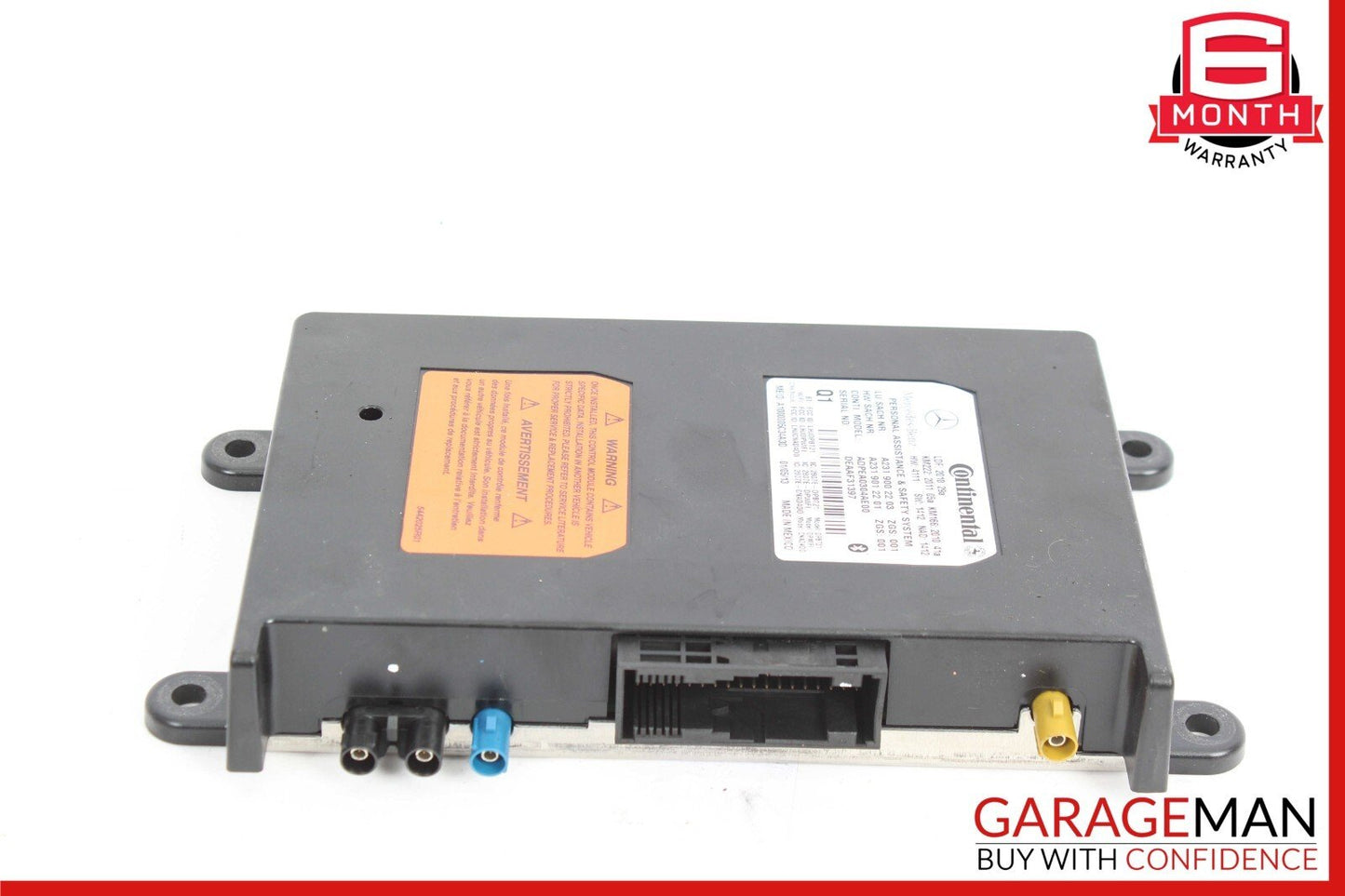 10-20 Mercedes R172 SLK250 E350 GL450 SL400 Communication Controller Module Unit