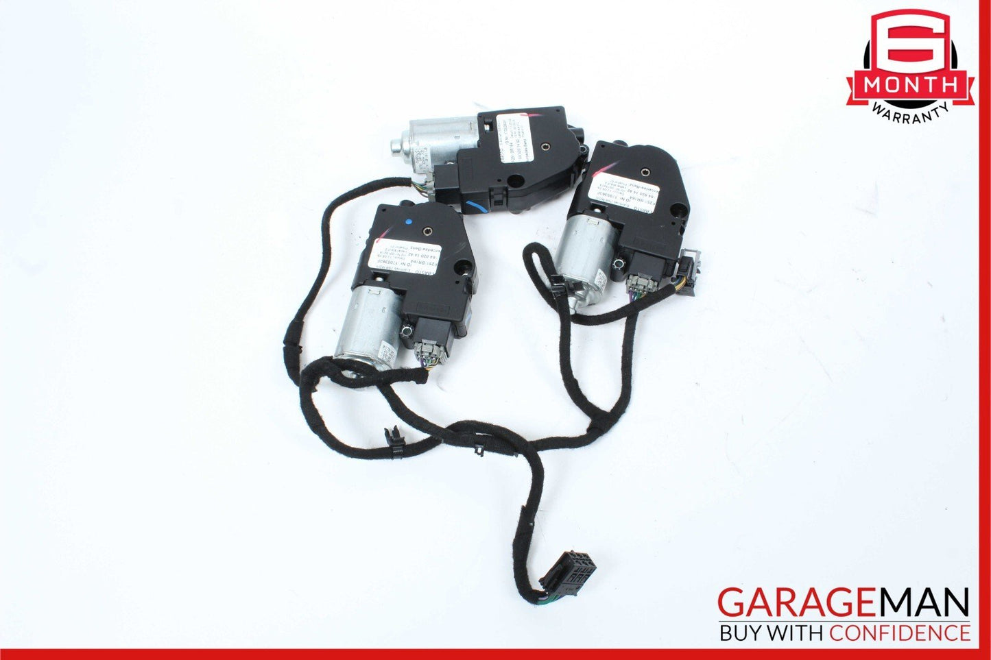 06-12 Mercedes W251 R500 ML550 Panoramic Sunroof Sun Roof Motor Set of 3 OEM