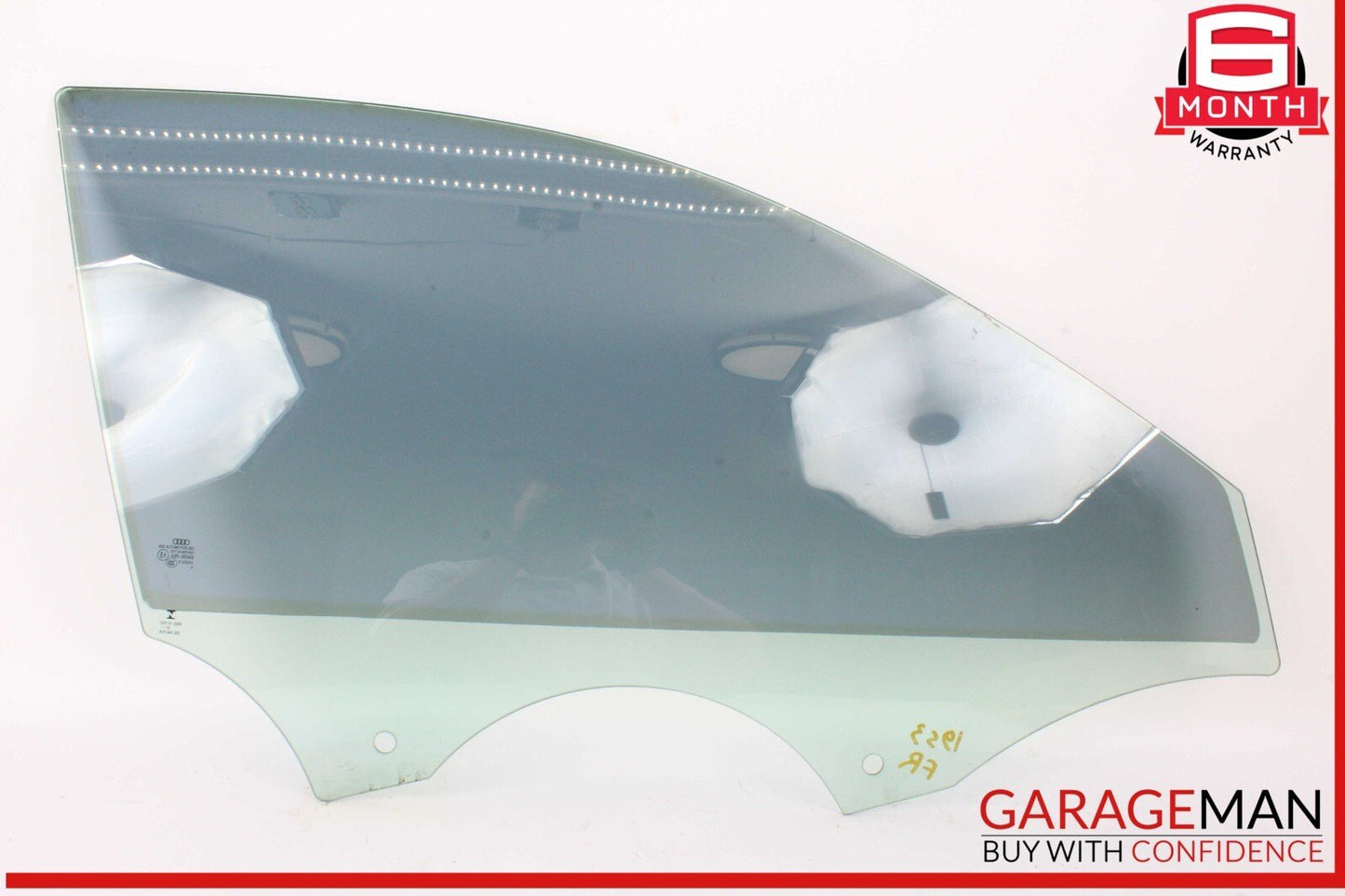 15-20 Audi S3 A3 Front Right Passenger Side Door Window Glass 8V5845202 OEM