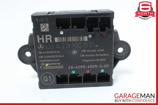 08-18 Mercedes GLK350 E550 CLS550 C300 C250 Rear Right Side Door Control Module