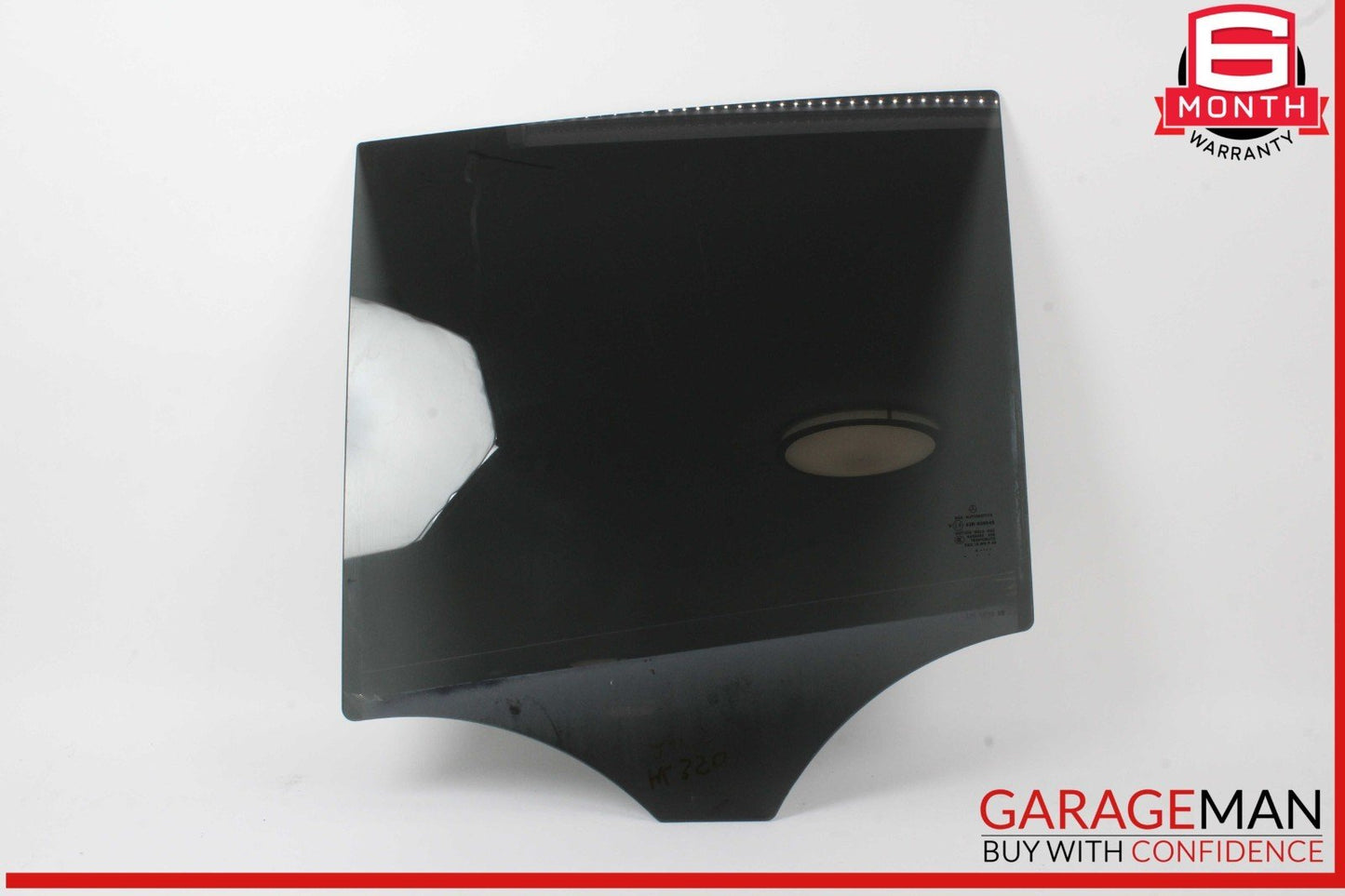 12-19 Mercedes W166 ML350 4MATIC Rear Left Driver Side Door Window Glass OEM