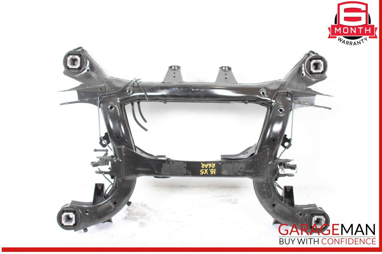 14-19 BMW X5 X6 F15 F16 Rear Subframe Crossmember Axle Cradle Carrier OEM