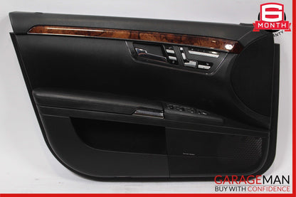 07-09 Mercedes W221 S550 S450 Front Left Interior Door Trim Panel Cover Assembly