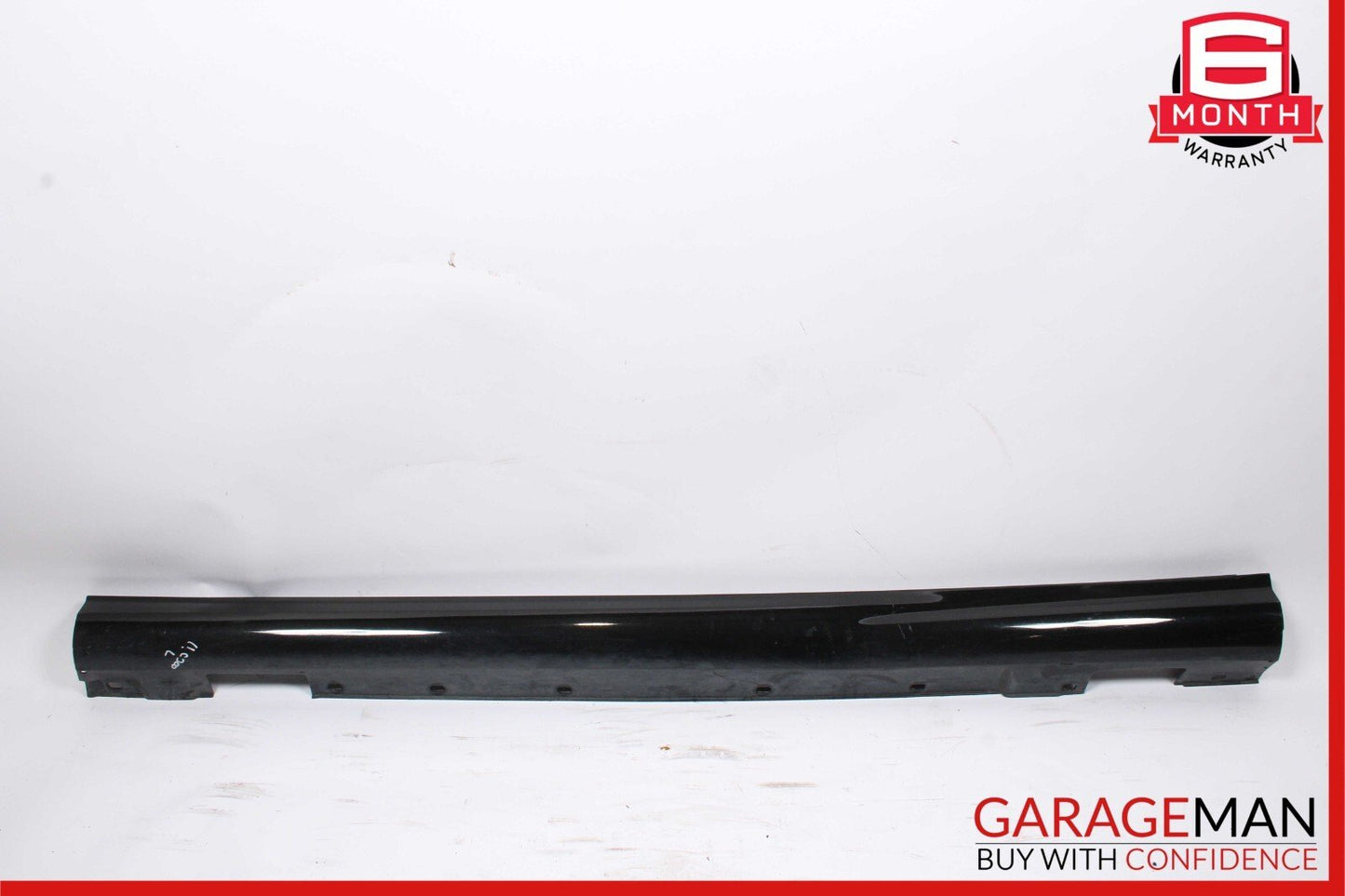 08-14 Mercedes W204 C250 AMG Sport Sedan Left Side Skirt Rocker Moulding Black