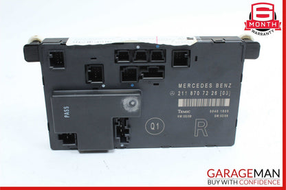 03-09 Mercedes W211 E350 E55 E550 Front Right Passenger Door Controller Module