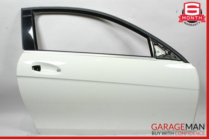 12-14 Mercedes W204 C350 Coupe Front Right Side Exterior Door Shell Frame White