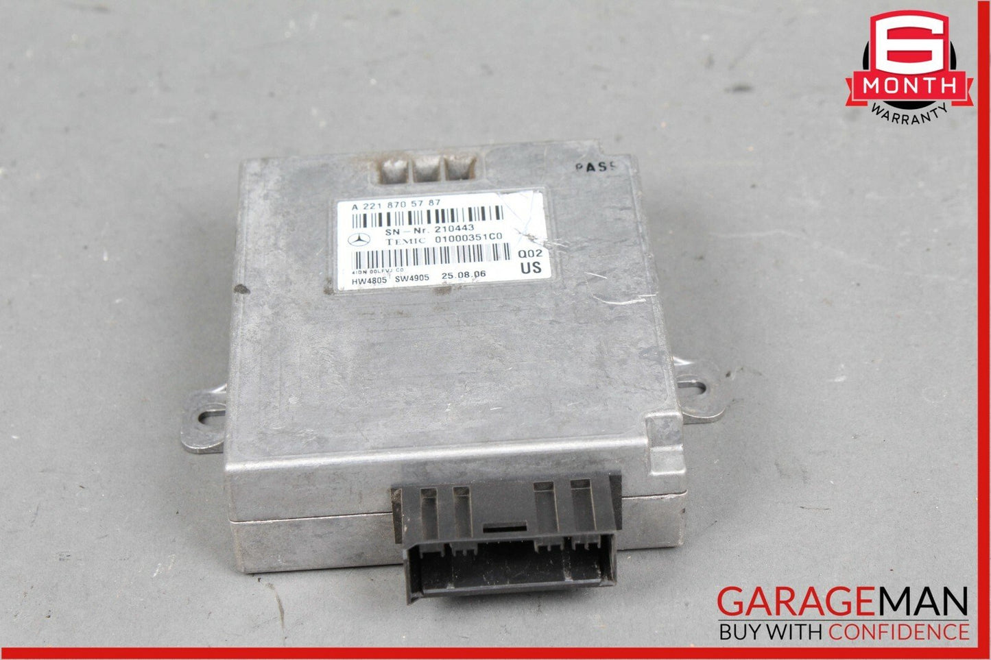 07-13 Mercedes W216 CL550 S550 Voice Language Communication Control Module OEM