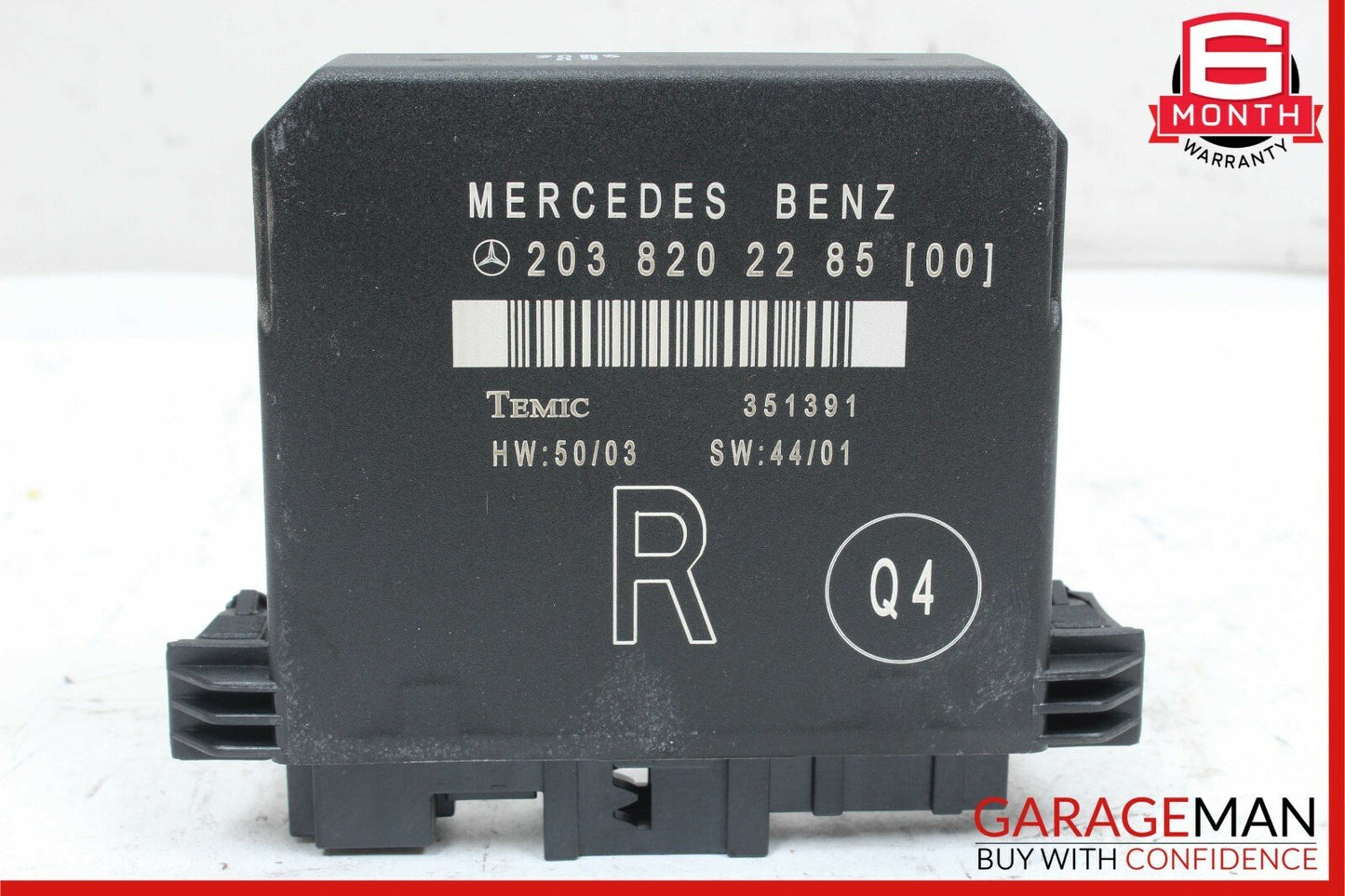 01-07 Mercedes W203 C230 C240 C320 Rear Right Door Control Module 2038202285 OEM