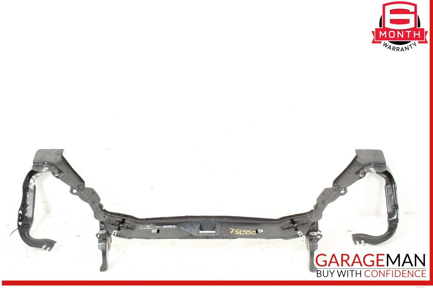 03-08 Mercedes R230 SL550 SL55 AMG Upper Radiator Core Support Headlight Bracket