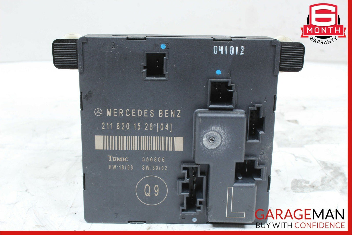 03-06 Mercedes W211 E320 E500 Rear Left Driver Side Door Control Module OEM