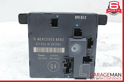 03-06 Mercedes W211 E320 E500 Rear Left Driver Side Door Control Module OEM