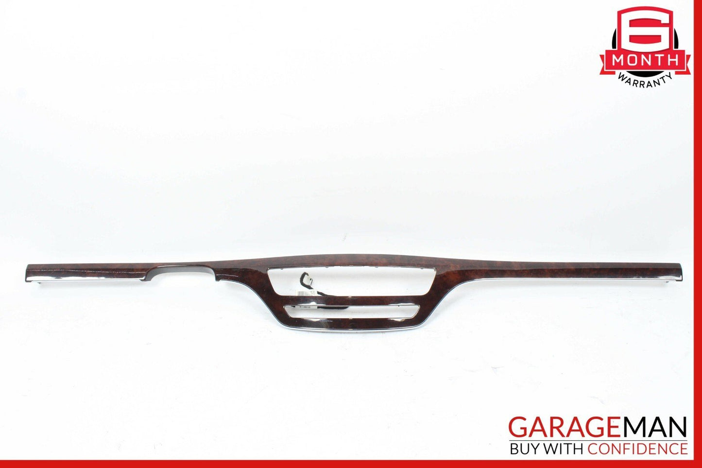 07-13 Mercedes W221 S550 S500 Dashboard Center Trim Molding Cover Panel Wood