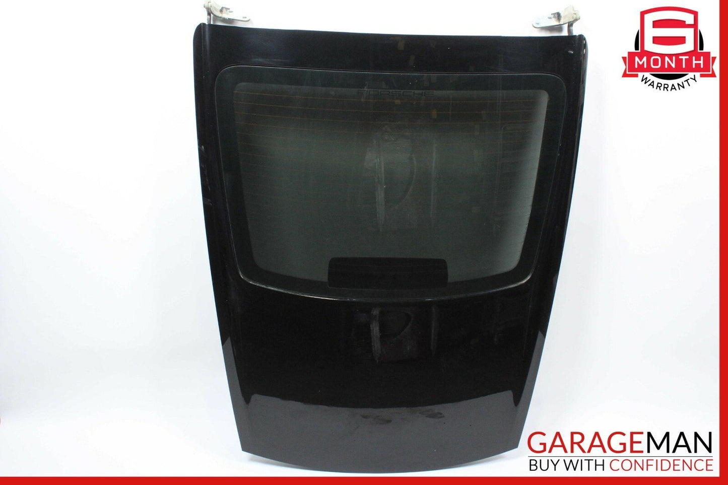 06-08 Porsche Cayman 987 Rear Trunk Glass Hatch Tail Gate Panel Assembly Black
