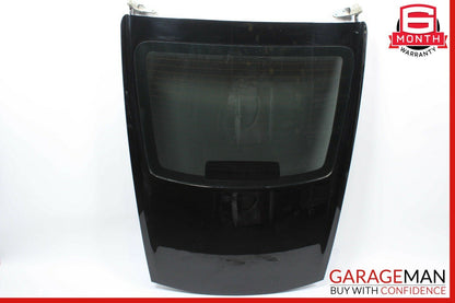 06-08 Porsche Cayman 987 Rear Trunk Glass Hatch Tail Gate Panel Assembly Black