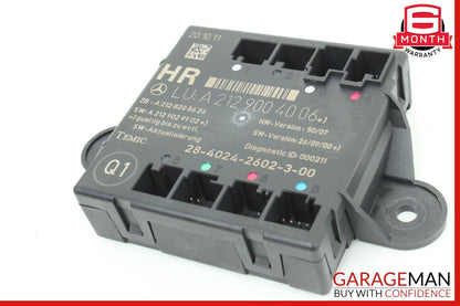 08-14 Mercedes W204 C250 C300 Rear Right Side Door Control Module Unit