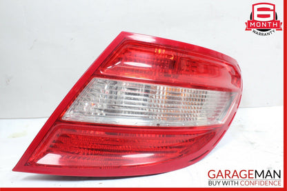 08-11 Mercedes W204 C300 Sedan Rear Right Passenger Side Taillight Tail Light