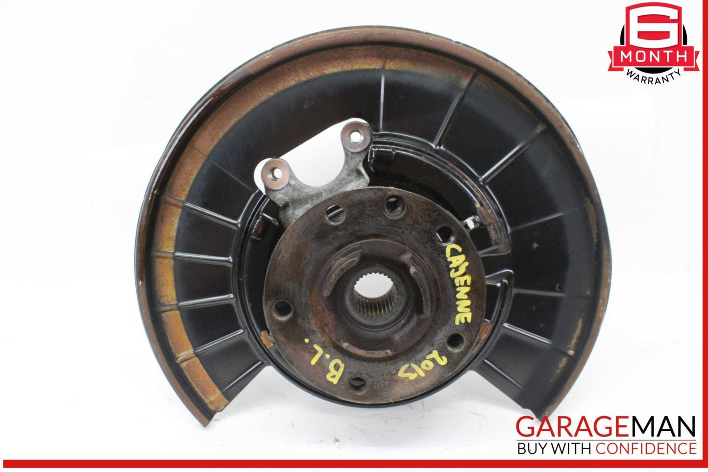 11-14 Porsche Cayenne 958 AWD Rear Left Side Spindle Knuckle Wheel Hub OEM