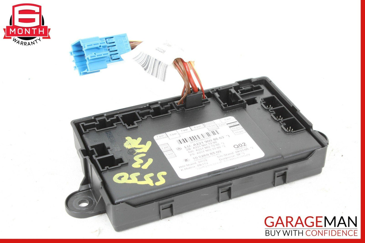 10-13 Mercedes W221 S550 Front Right Passenger Side Door Control Module Q02 OEM