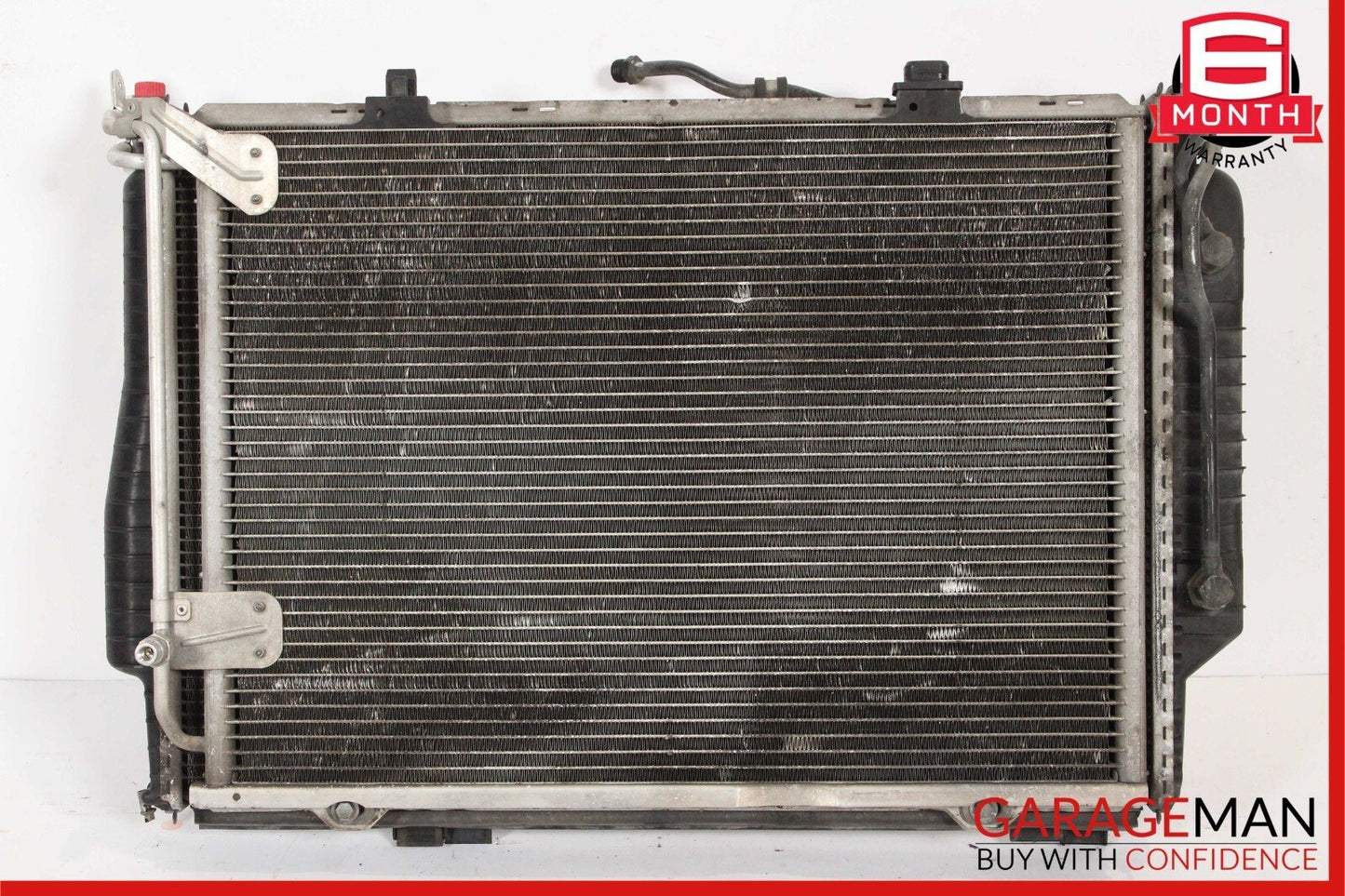 04-08 Chrysler Crossfire Engine Radiator Cooling AC A/C Air Condenser Assembly