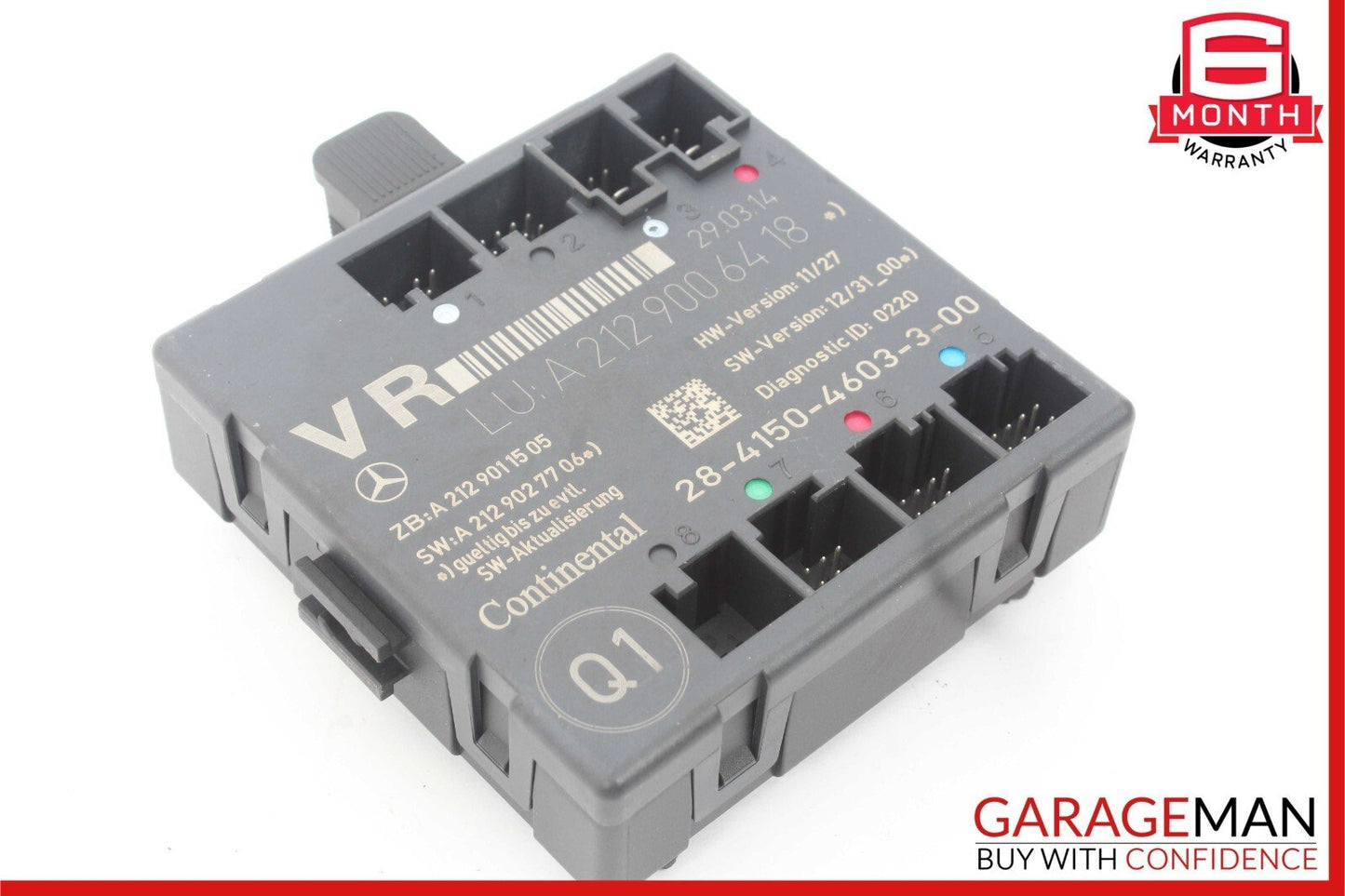 08-14 Mercedes W204 C300 C350 Front Right Door Control Module 2129006418 OEM