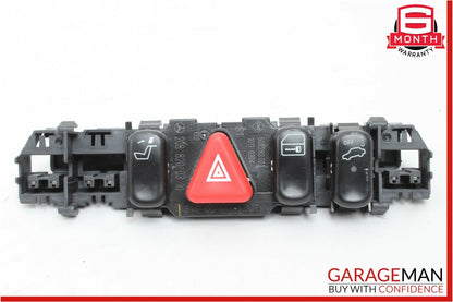 98-02 Mercedes E430 CLK320 CLK430 Hazard Light Door Lock Switch Control Panel