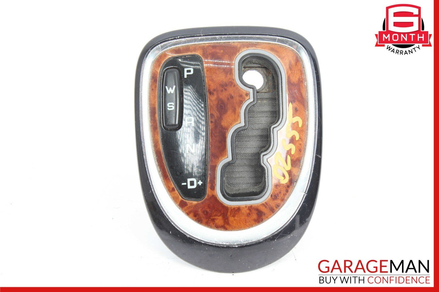 00-06 Mercedes W220 S500 Floor Gear Shifter Bezel Trim Indicator Bezel Wood OEM
