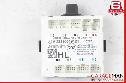 15-23 Mercedes W205 C300 C400 GLC300 Rear Left Side Door Control Module Unit OEM