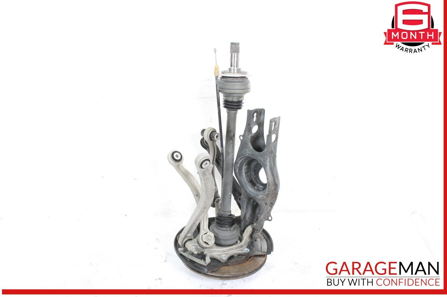 12-18 Mercedes W218 CLS550 Rear Left Spindle Knuckle Hub Drive Axle Shaft Assy