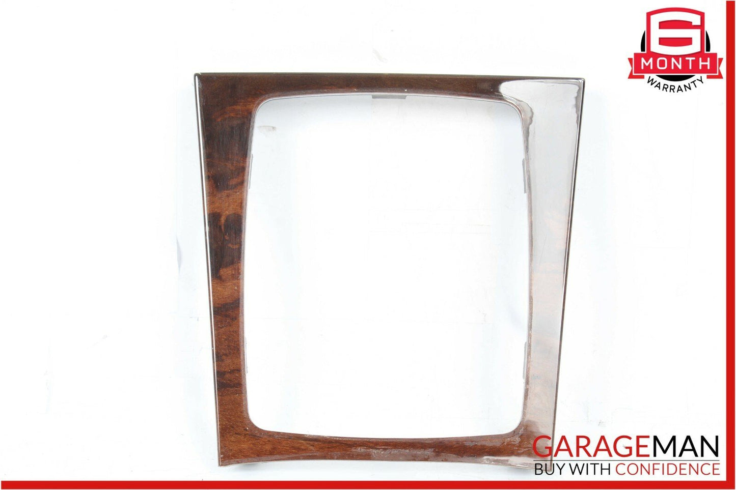 08-15 Mercedes C250 C300 C350 E350 Center Console Shift Shifter Bezel Trim Wood
