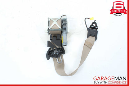 08-14 Mercedes W204 C250 Front Right Side Seatbelt Seat Belt Retractor Beige