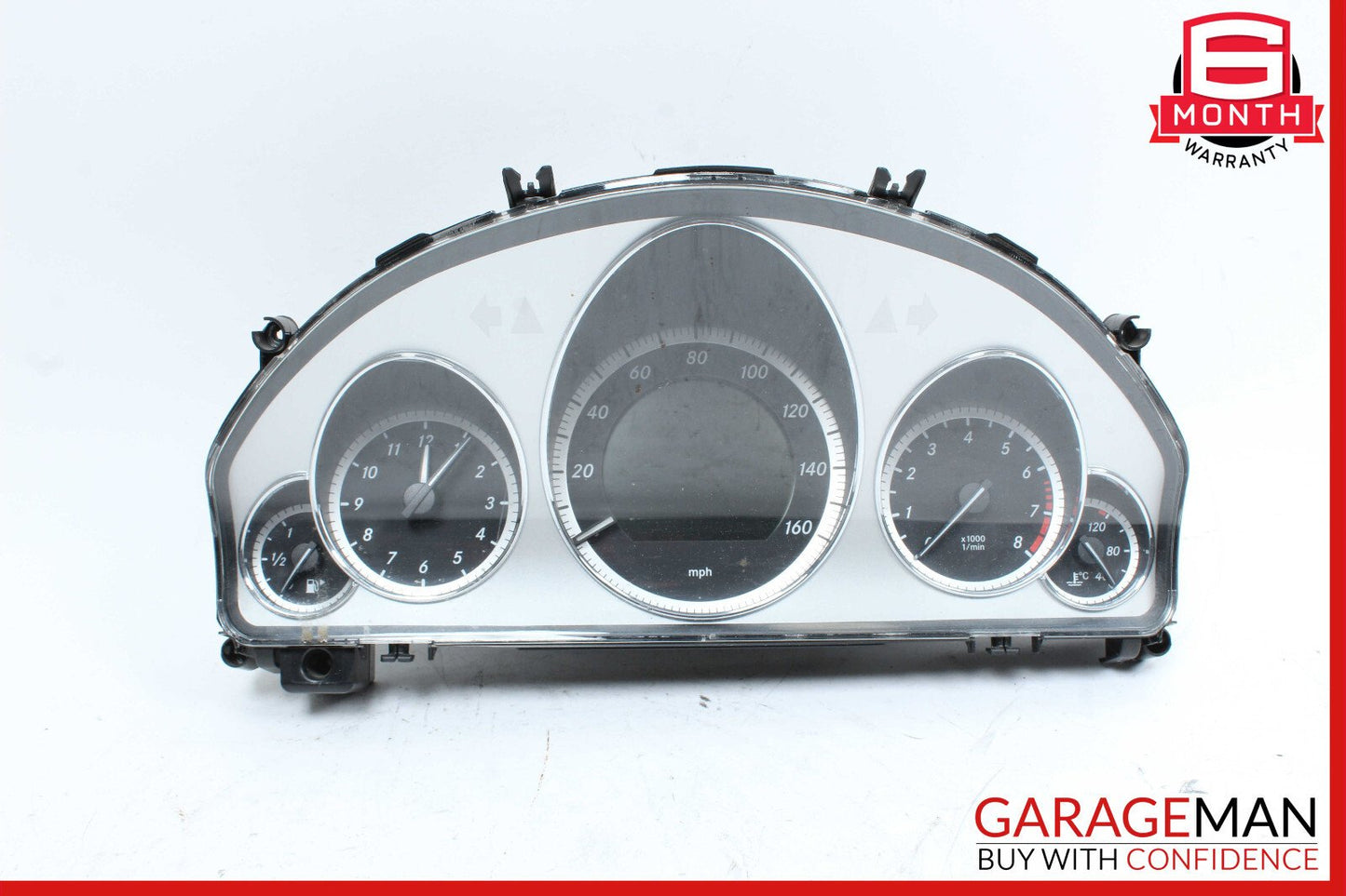 10-13 Mercedes W212 E350 E550 Instrument Cluster Speedometer 2129001910 OEM
