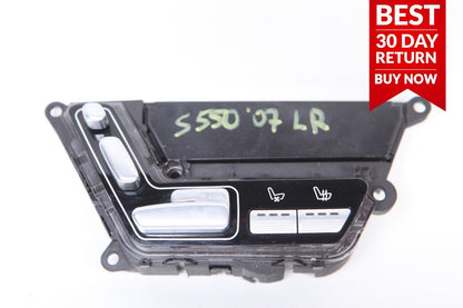 07-13 MERCEDES W221 S550 REAR LEFT DRIVER SIDE SEAT SWITCH CONTROL MODULE OEM
