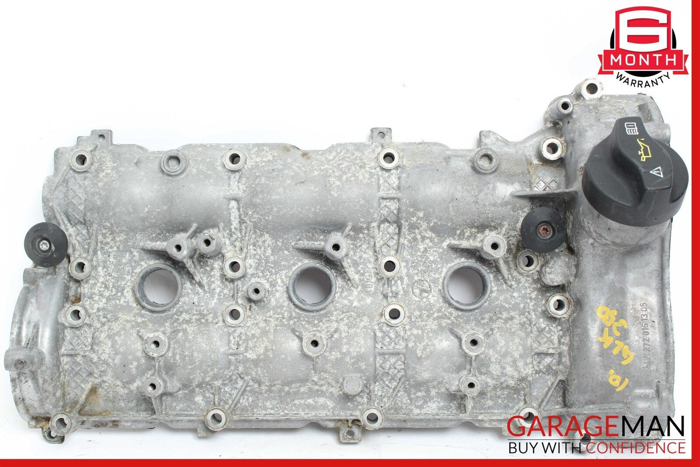 10-15 Mercedes X204 GLK350 4MATIC Engine Cylinder Head Cover Right Side OEM