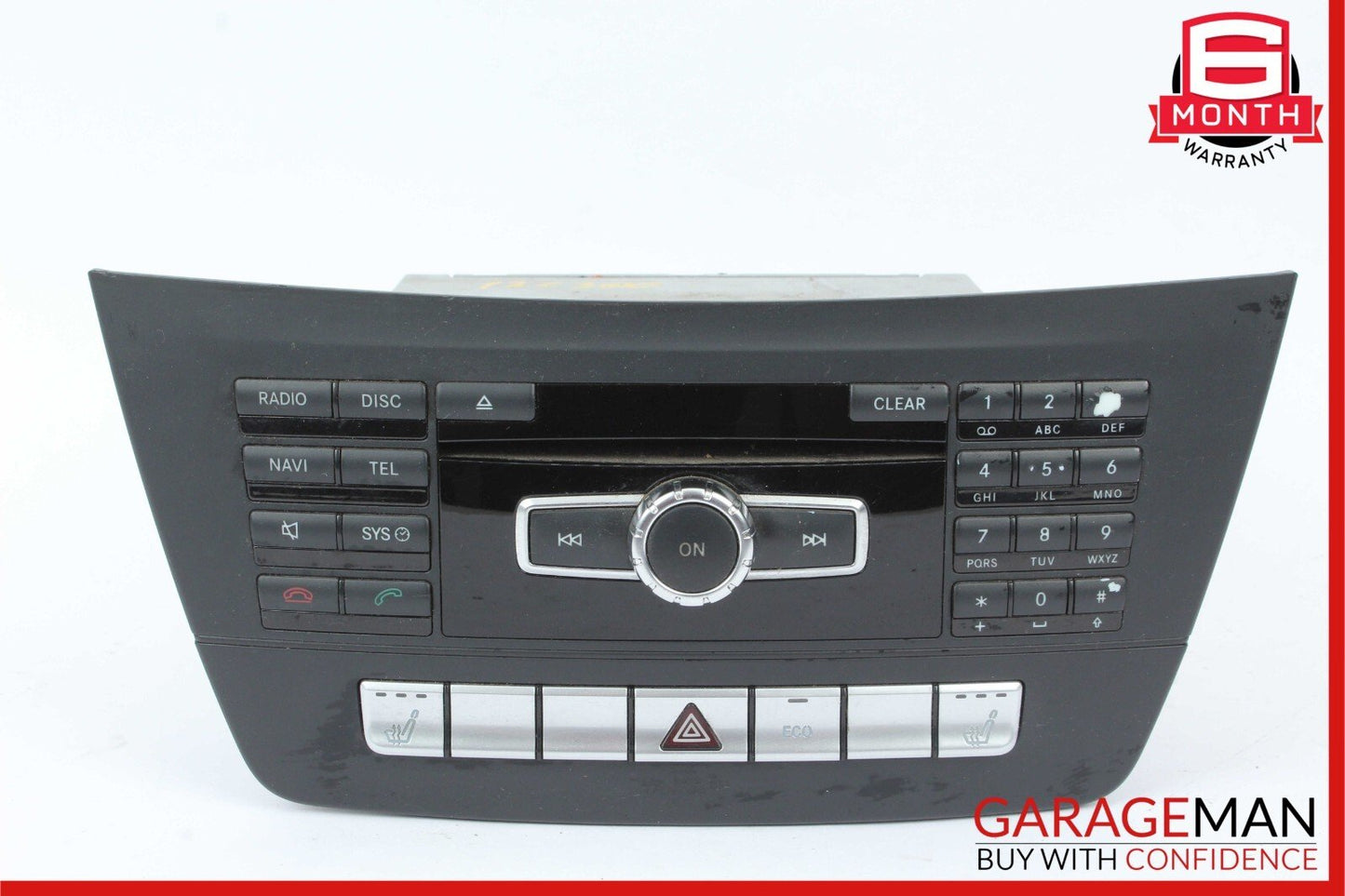 12-15 Mercedes W204 C250 C350 C63 AMG Navigation Command Head Unit CD Audio