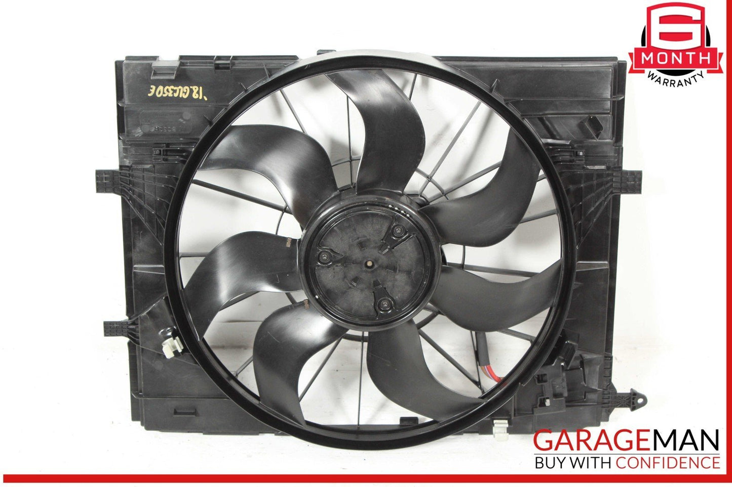 16-22 Mercedes X253 GLC350e GLC300 Engine Cooling Motor Fan Assembly OEM