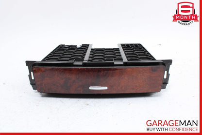 06-12 Mercedes X164 GL450 GL350 Center Console Tray Storage Compartment Wood OEM