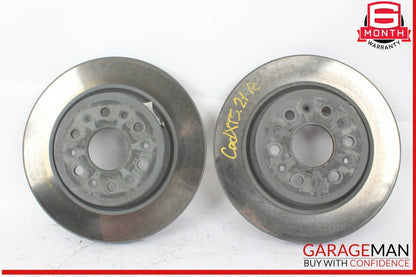 17-23 Cadillac XT5 Rear Left & Rear Right Side Disc Brake Rotor Rotors OEM
