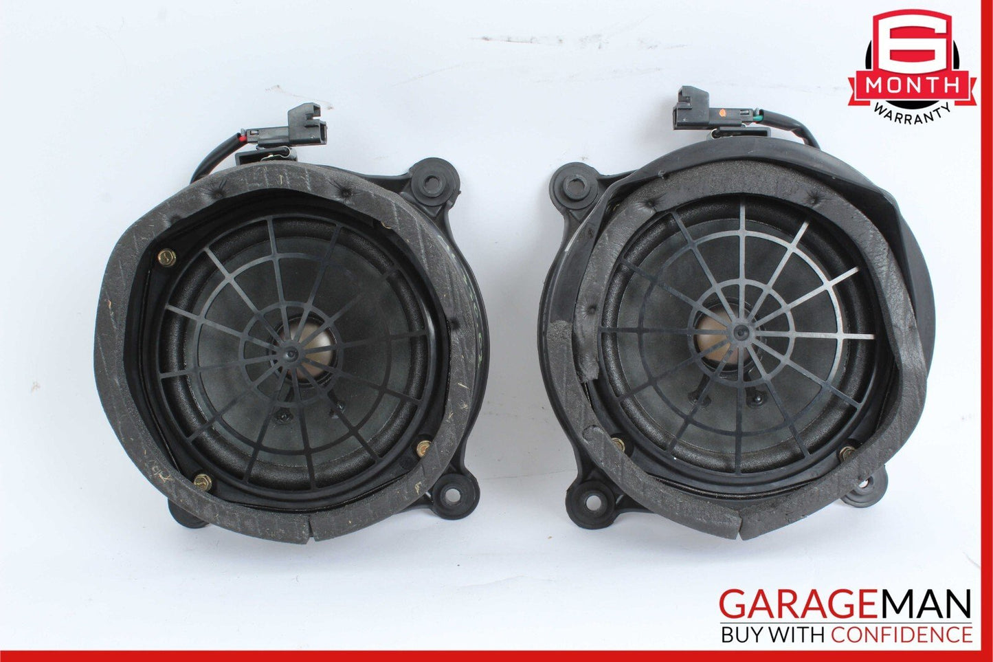 02-05 Mercedes W163 ML350 ML320 Rear Right & Left Side Door Audio Speakers Set