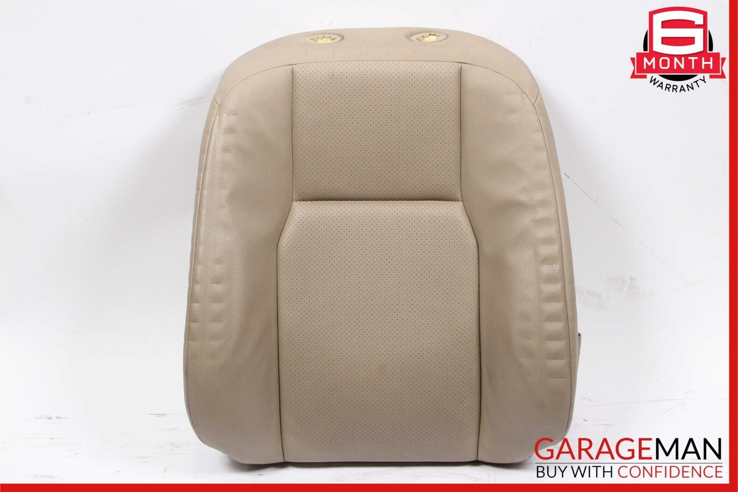 10-15 Mercedes X204 GLK350 Front Left Top Upper Seat Cushion Cover Brown OEM