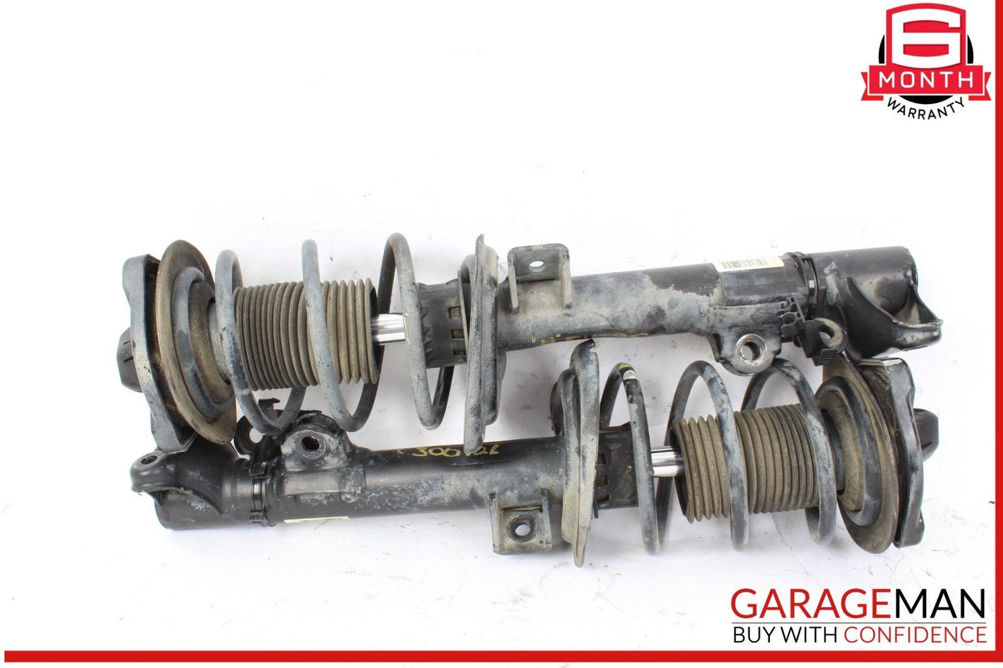 08-17 Mercedes W204 C300 E350 Front Left & Right Shock Strut Absorbers Set OEM