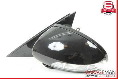 07-09 Mercedes W221 S450 S550 Front Left Driver Side Mirror Rear View Door Black