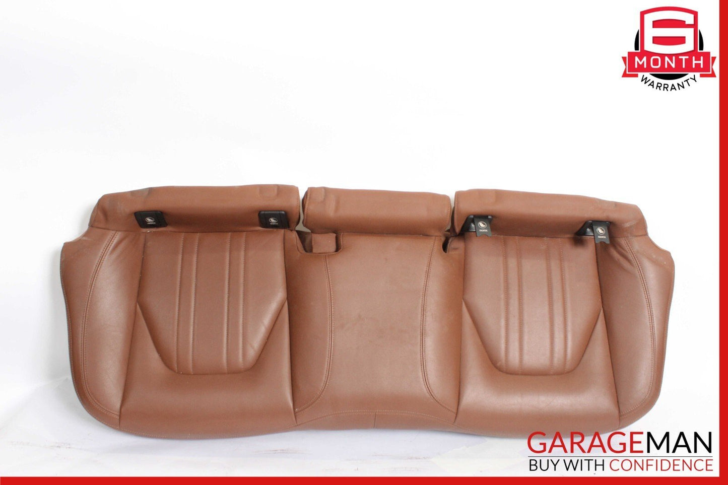 14-17 Maserati Ghibli M157 Rear Bench Lower Bottom Seat Cushion Cover Brown OEM