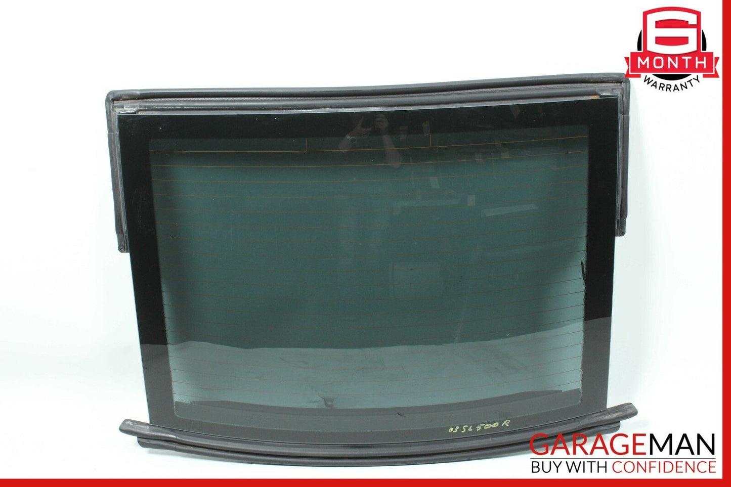 03-11 Mercedes R230 SL500 Rear Windshield Window Auto Glass Trim Panel OEM