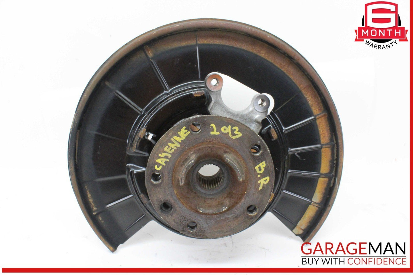 11-14 Porsche Cayenne 958 AWD Rear Right Side Spindle Knuckle Wheel Hub OEM