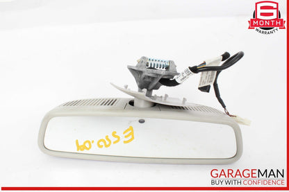 07-09 Mercedes W211 E550 E63 AMG Interior Top Upper Rear View Mirror Gray OEM