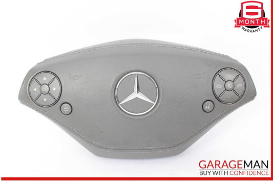 10-14 Mercedes W221 S550 CL550 Steering Wheel Airbag Air Bag Gray OEM