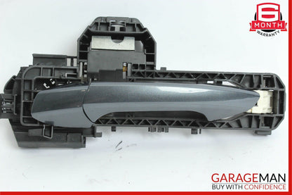 08-14 Mercedes W204 C250 C300 Rear Left Driver Side Exterior Door Handle Gray