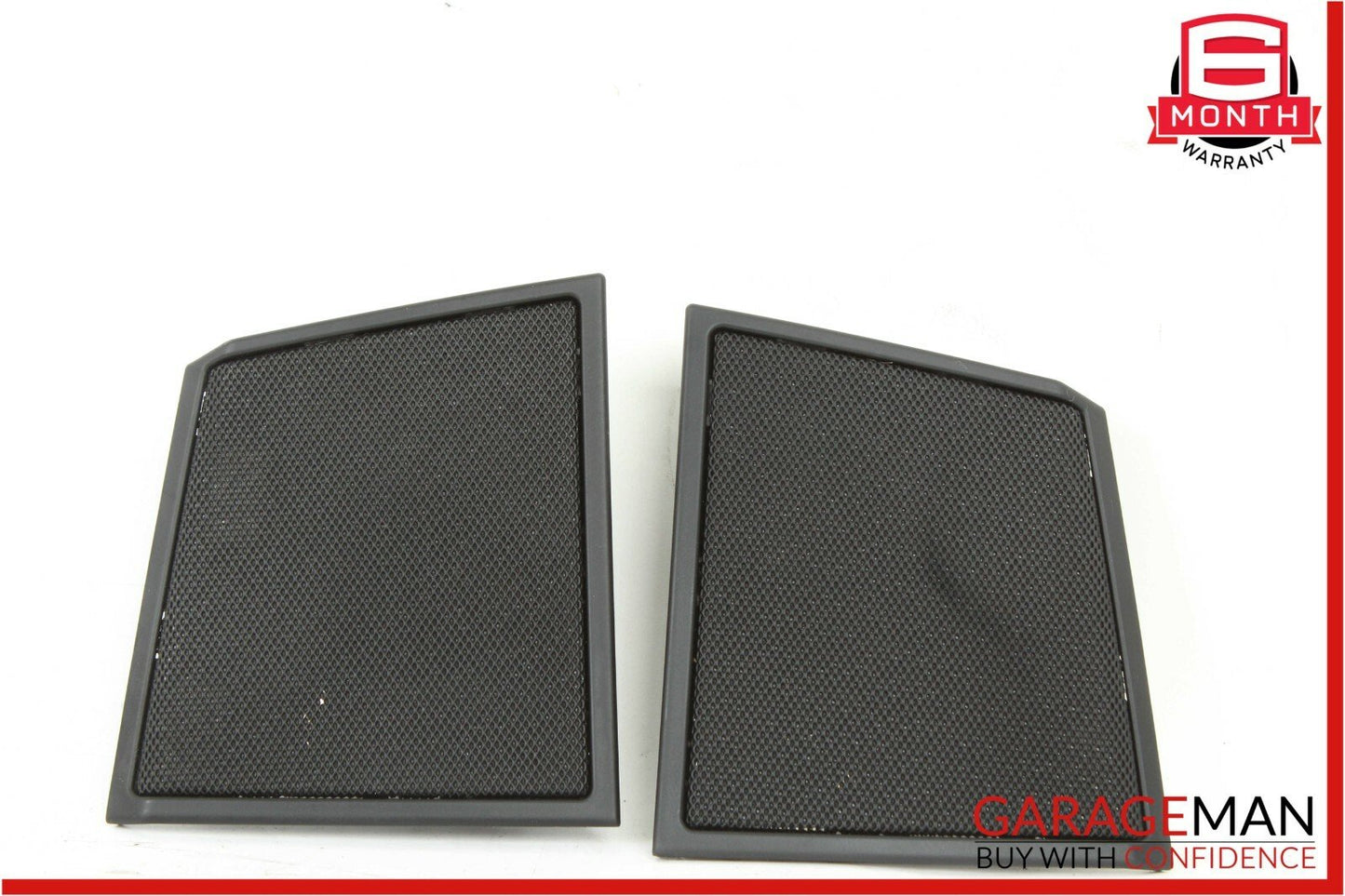 14-17 Maserati Ghibli Front Right & Left Side Dash Tweeter Speaker Cover Set OEM