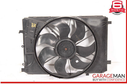08-20 Mercedes W212 E350 C250 Engine Radiator Cooling Fan Motor Shroud Assy OEM